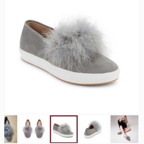 Steve Madden Emily Pom Pom Sneaker - Picture 1 of 9